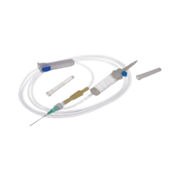 Disposable Infusion Set Luer Lock Connector With Needle