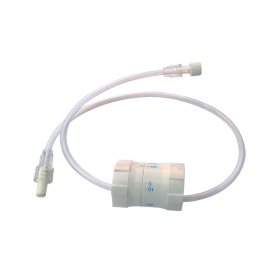 Flow Regulator with Extension Line