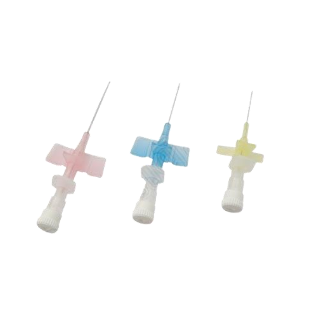 I.V. Cannula Without Injection Port, With Wings, Sterile (1)