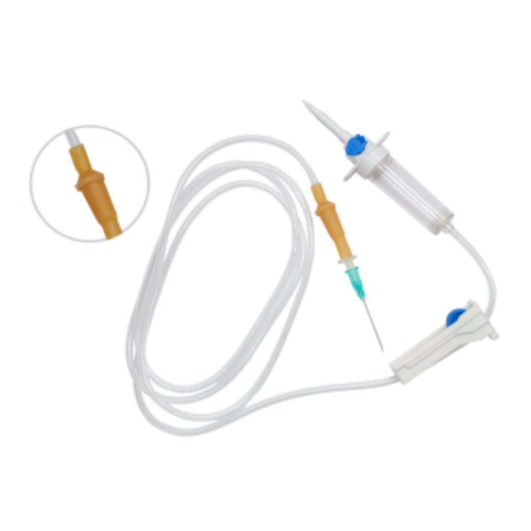 IV Set Vented Latex Bulb