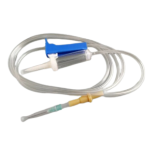 DS1043 – IV Set vented with latex bulb with luer lock