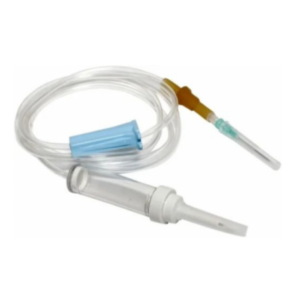 DS1045 – IV set Non-Vented with latex bulb