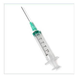 DS1069 – Sterile hypodermic syringe for single use