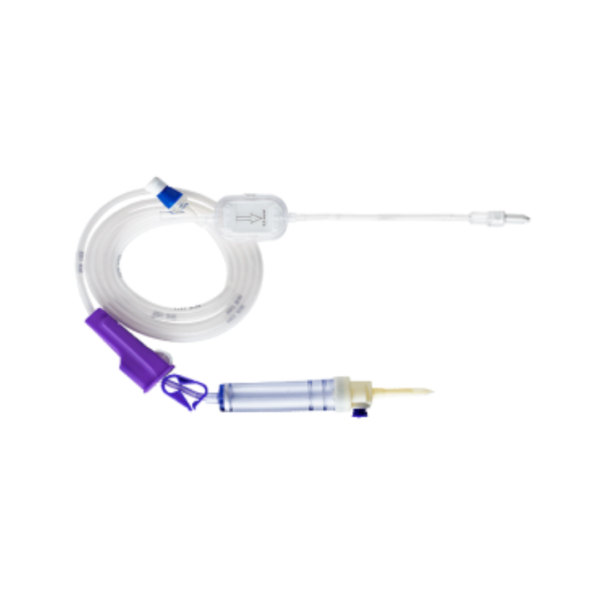 Vented Infusion Set With 0.2 Micron Filter
