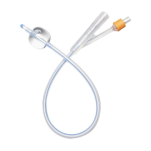 DS6034 – 2 way Pediatric,  Silicone Foley Catheter-Length 310mm