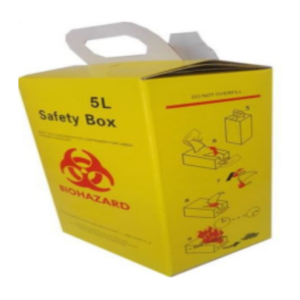 DS9004 – Safety Box – Cardboard, 5 Litre