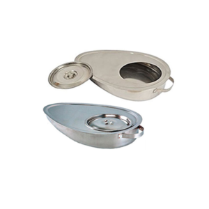 HH1013-BEDPAN MALE STAINLESS STEEL JOINTED 304 GRADE