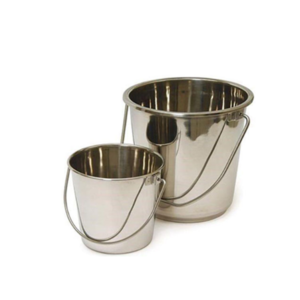 HH1033-BUCKET WITHOUT COVER STAINLESS STEEL 202 GRADE