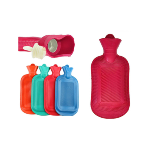 MR1042-RUBBER WATER BOTTLE BOTH SIDE RIBBED