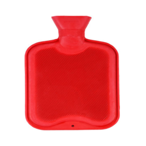 MR1044-RUBBER WATER BOTTLE ONE SIDE RIBBED 