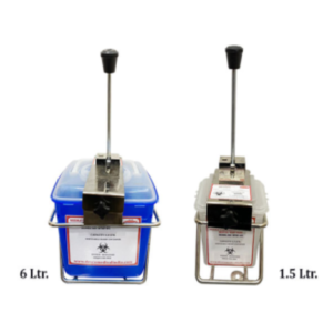 MW1067-NEEDLE CUM SYRINGE DESTROYER MANUAL WIRE BASE