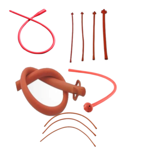 RUBBER CATHETER
