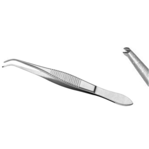 GS1075-IRIS FORCEPS CURVED
