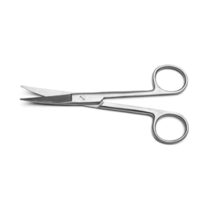 GS1119-DRESSING OPERATING SCISSORS SHARP SHARP CURVED
