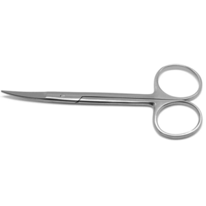 GS1128-IRIS DELICATE SCISSORS CURVED