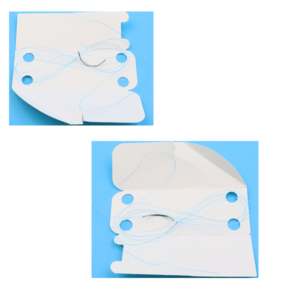 GS1200-Medical Supply Poliglactine 910 PGA Suture Nylon Surgical Suture with Needle