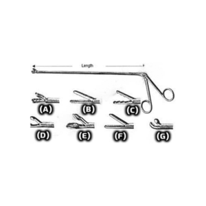 GS1107-LARYNGEAL POLYPUS FORCEPS (CHEVALIER-JACKSON)