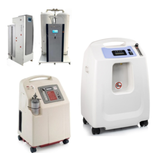 OXYGEN GENERATOR SYSTEM AND CONCENTRATORS