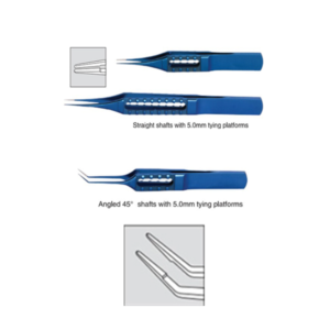 Tweezers Titanium Tying Forceps